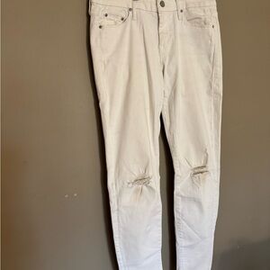 Mother White Jeans